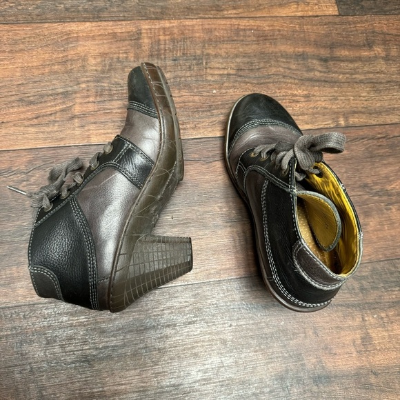 ART Company Ankle Brown Boots Size 7 - Picture 9 of 11